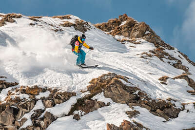 Freerider in Tignes